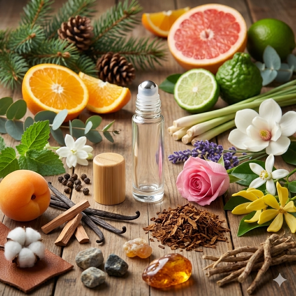 Přírodní roll-on parfém